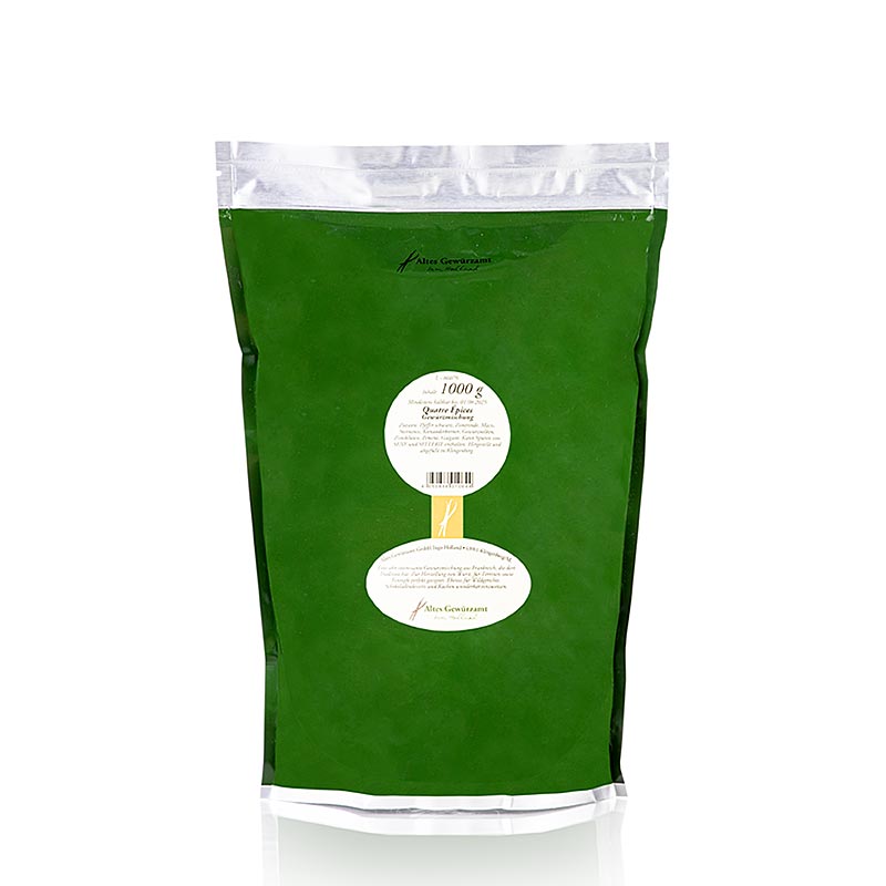 Quatre Epices, miscela di spezie tradizionali, 1 kg
