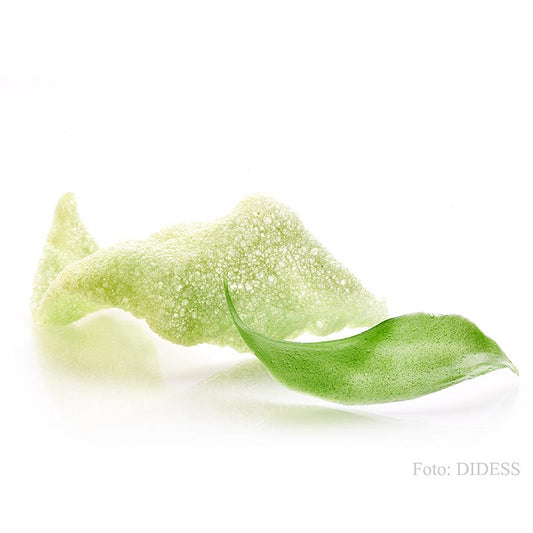 Kroepoek au wasabi, non cuit, vert, 105 g, 48 pcs