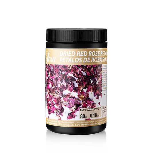 Sosa Getrocknete Rosenblütenblätter, unkandiert (38934), 80 g