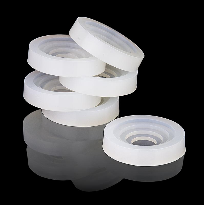 Fillini Maker plaques de base en silicone, ø 20-50mm, 6 pcs