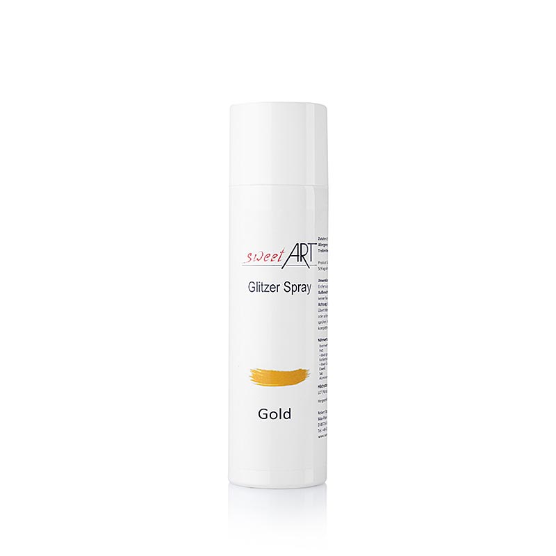 Spray glitterato, dorato brillante, Sweet Art, 250 ml
