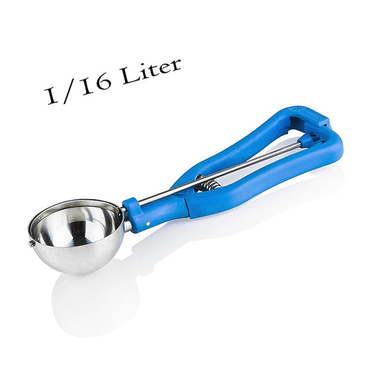 Eisportionierer 1/16 Liter, ø 61mm, 20cm lang, Edelstahl/Kunststoff, 1 St