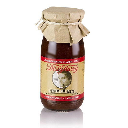 La célèbre sauce barbecue de Dirty Harry, bio, végétalien, 250 ml