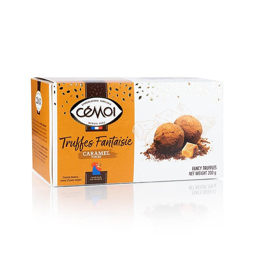 Confiseries à la truffe - Chocolats, Cemoi, au caramel, France, 200 g | Biscuits, chocolats, snacks | thungourmet