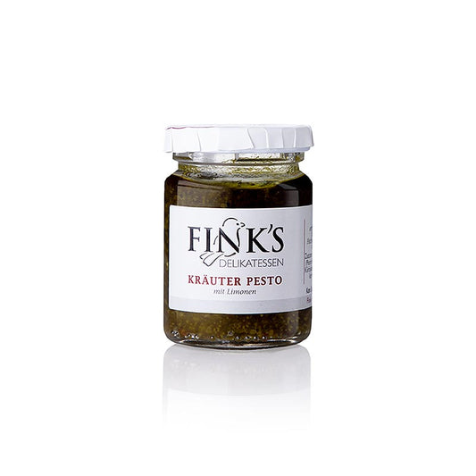 Pesto alle erbe con lime, Fink's Delikatessen, 80 g