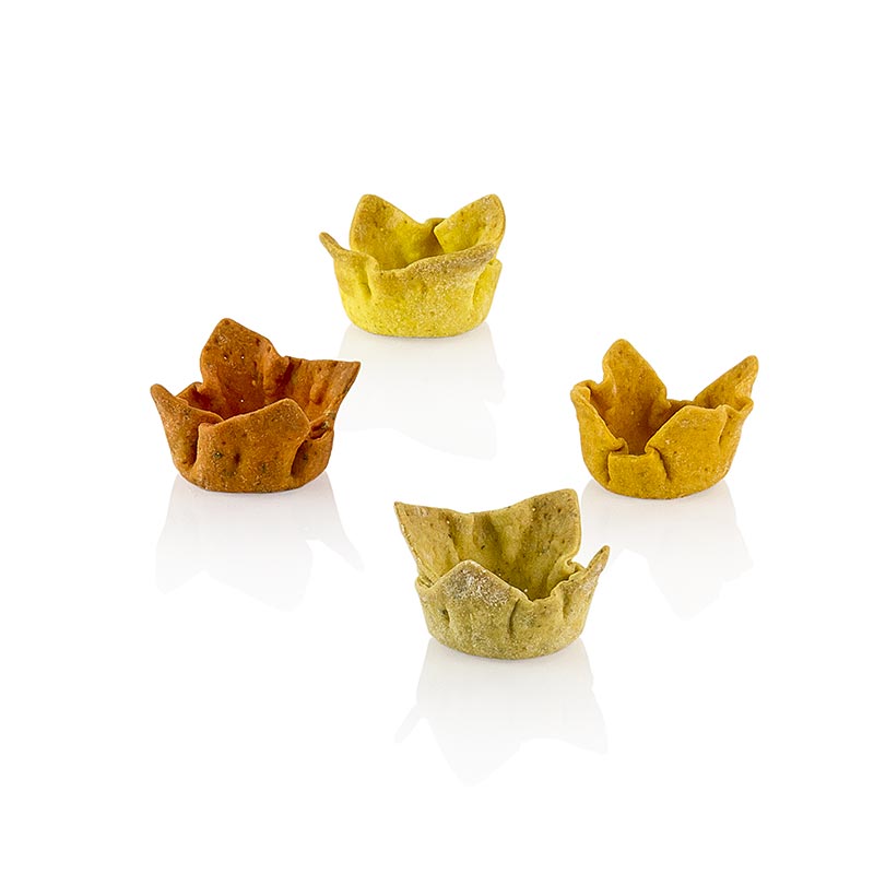 « Cups » Tartelettes épicées,Poivre, ø 3 cm x 1,5 cm, Pidy, 384 g, 96 pièces