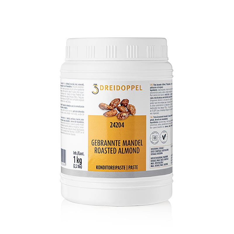 Gebrannte Mandel Paste, Dreidoppel, No.242, 1 kg