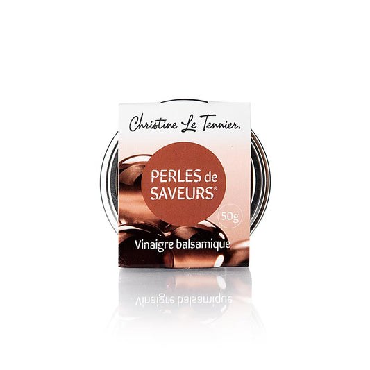 Caviar d'épices "Vinaigre balsamique", taille des perles 5mm, Sphères, Les Perles, 50 g