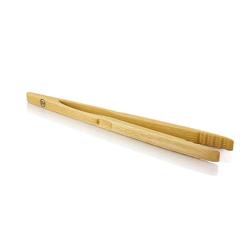 Pince à barbecue, 46cm, en bois de hêtre, 1 pc