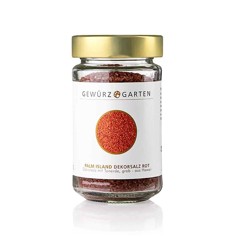 Giardino delle spezie Palm IslandSale, sale decorativo con argilla rossa, a grana grossa, Hawaii, 220 g