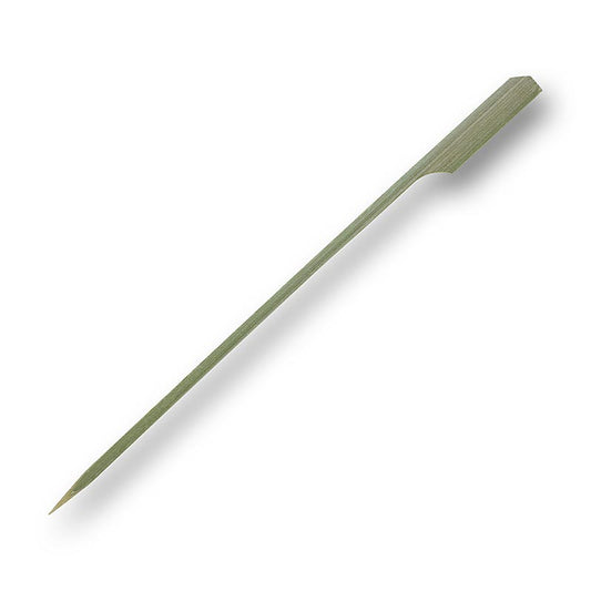Bambus-Spieße, mit Blattende, 18cm, 100 St