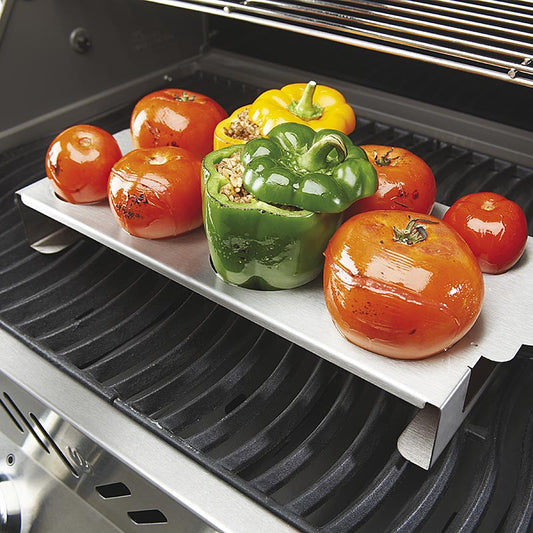 Accessoires de cuisson Napoléon - Grillrack, porte-légumes grand, inox, 1 pc