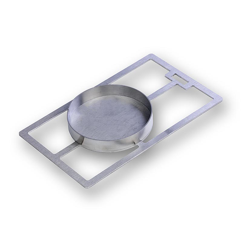 BEEFER - Griglia per hamburger con anello, 1 pz