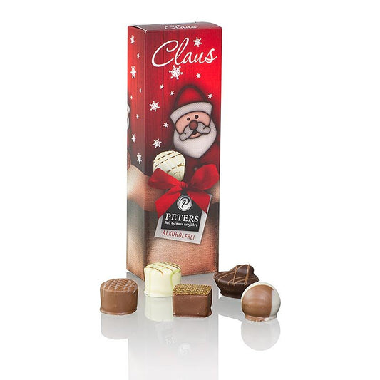 Cioccolatini natalizi - "Claus", senza alcol, Peters, 60 g, 5 pezzi | Offerte promozionali | thungourmet
