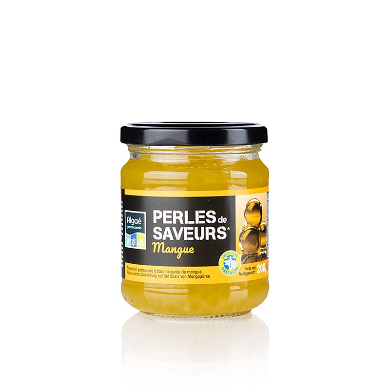 Caviar de fruits "Mango", taille des perles 5mm, Sphères, Les Perles, 200 g