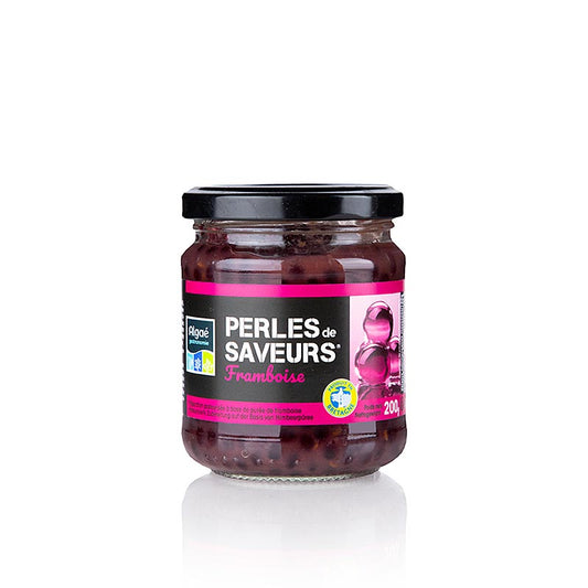 Caviar de fruits "Framboise", taille des perles 5mm, Sphères, Les Perles, 200 g