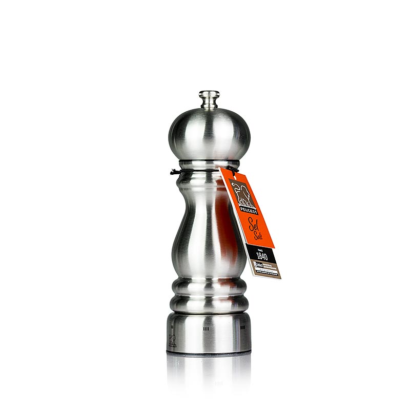 Macina sale Peugeot PARIS U´SELECT, altezza 18 cm, regolabile, acciaio inossidabile, 1 pz.
