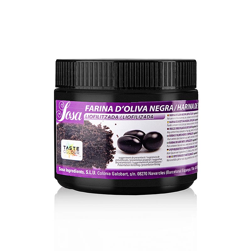 Sosa Pulver - Schwarze Olive, gefriergetrocknet (38025), 150 g