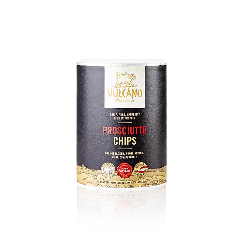 VULCANO Prosciutto croccante, a base di prosciutto crudo, 35 g