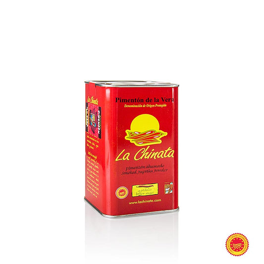 Paprikapulver - Pimenton de la Vera DOP/g.U., geräuchert, scharf, la Chinata, 750 g