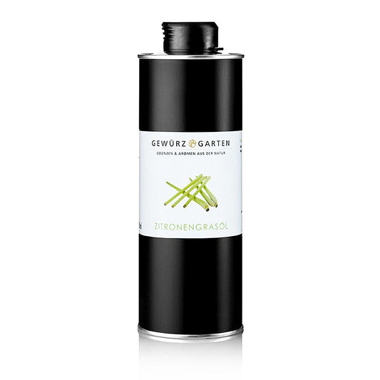 Gewürzgarten Zitronengrasöl in Rapsöl, 500 ml