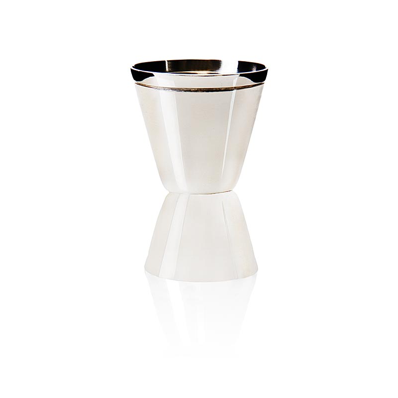 Cocktail Messbecher (Jigger) aus Edelstahl 18/10 für 2 cl & 4 cl, 1 St