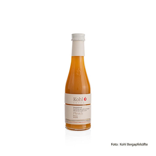 Thomas Kohl - Cuvée « Jus de pomme des montagnes + pêche », 200 ml