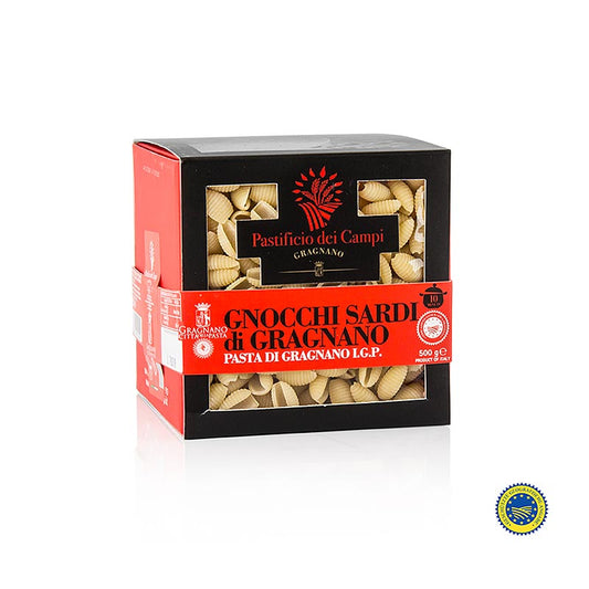 Pastificio dei Campi - No.46 Gnocchi Sardi, Pasta di Gragnano, IGP/g.U., 500 g