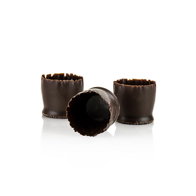 Moule à chocolat - "Snobinettes", chocolat noir, ø 23-27mm, 26mm de haut, Mona Lisa, 430 g, 90 pcs