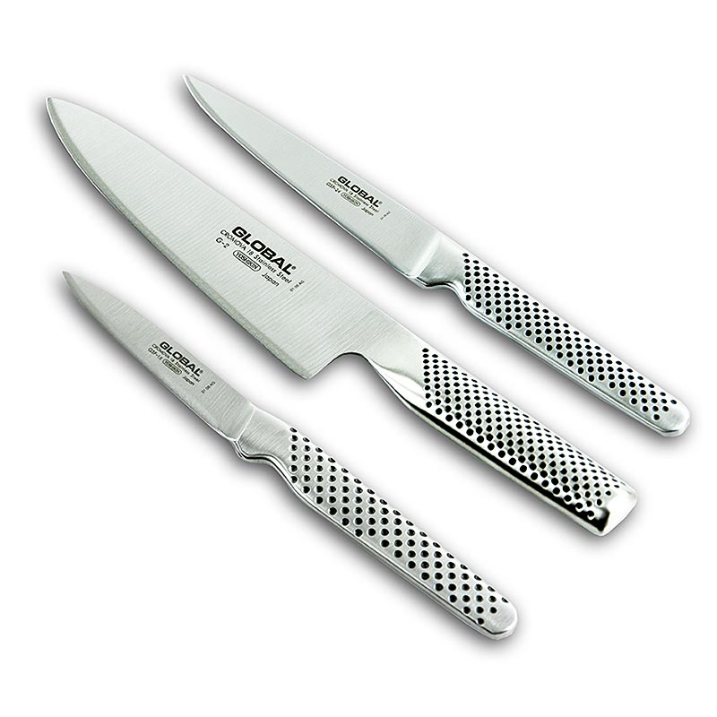 Set di coltelli Global G-21524, 3 pezzi (G-2, GSF-15, GSF-24), 3 pezzi