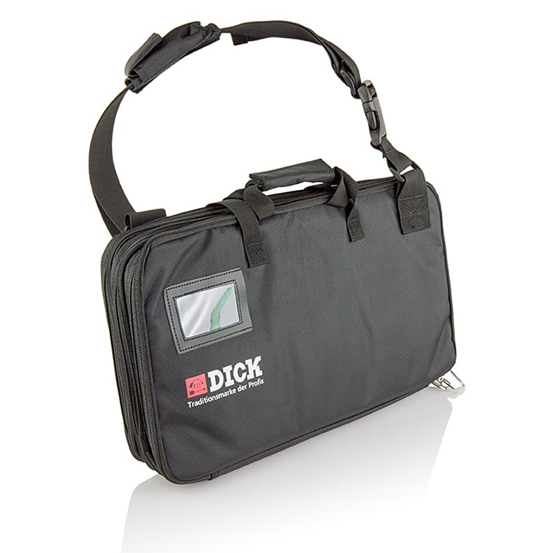 Messertasche, schwarz, für bis zu 34 Teile, DICK, 1 St