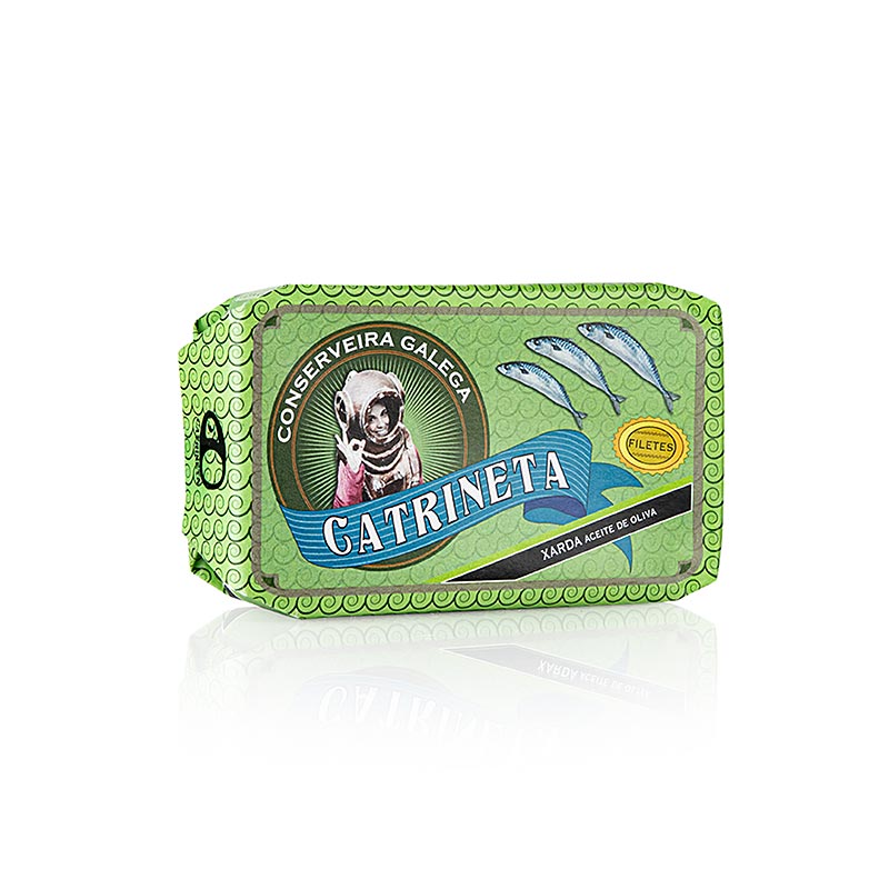 Catrineta - Makrelenfilets, ganz, in Olivenöl, 120 g