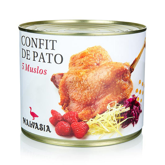 Cuisses de canard confites, 5 cuisses, Malvasia, 1,9 kg
