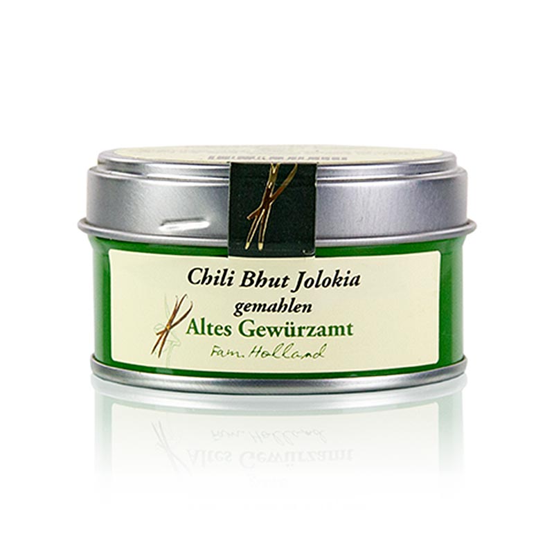 Peperoncino Bhut Jolokia, macinato, Altes Gewürzamt, 35 g