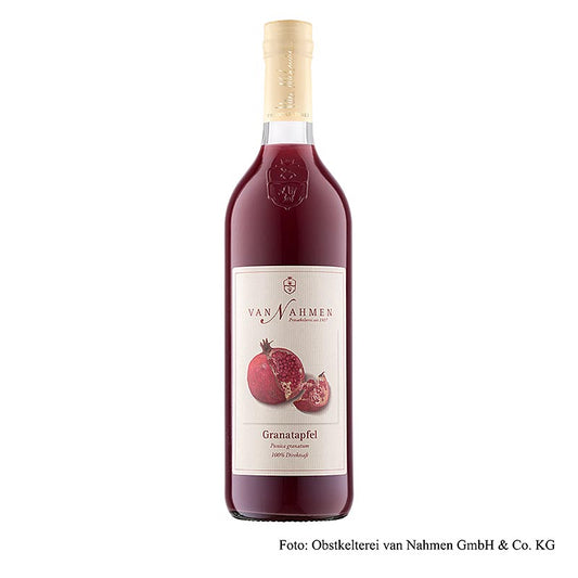van Nahmen  Jus de grenade, 100 % pur jus, BIO, 750 ml