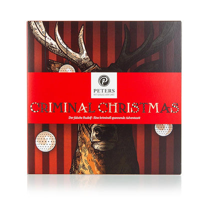 Adventskalender "Criminal Christmas 4" - u.Buch, mit Alkohol, Peters, 255 g