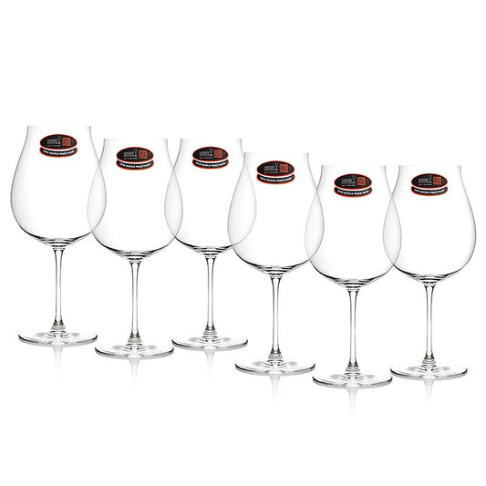 Riedel Veritas Vaso  Pinot Noir/Nebbiolo del Nuovo Mondo (0449/67), in confezione regalo, 6 bottiglie