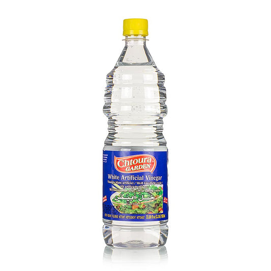 Tema Fine Foods BY - Vinaigre blanc, 5 % d'acidité, Chtoura Garden, 1 l