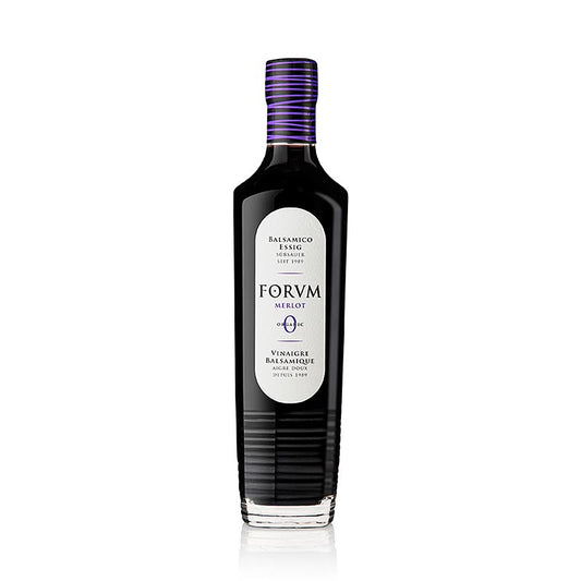 Aceto balsamico FORVM Merlot, acidità 6,5%, biologico, 500 ml