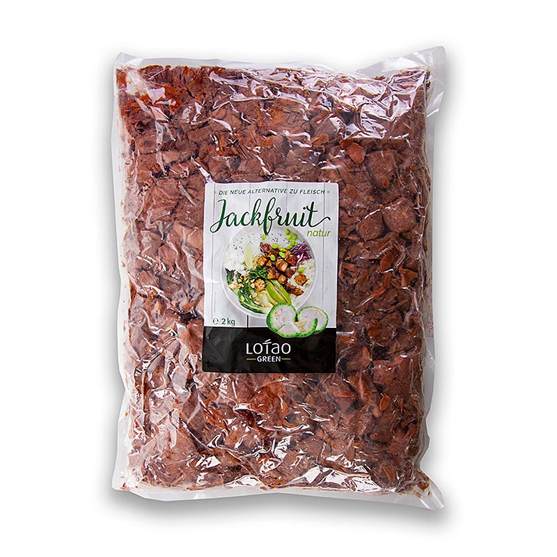 Lotao - Polpa di jackfruit, al naturale, a cubetti, vegano, BIO, 2 kg