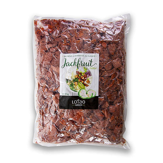 Lotao - Polpa di jackfruit, al naturale, a cubetti, vegano, BIO, 2 kg