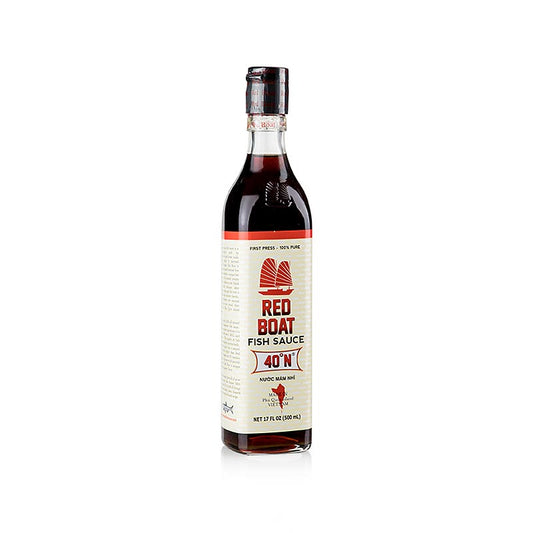 Fisch-Sauce, dunkel, "Red Boat", Vietnam, 500 ml