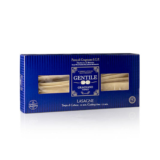 Pastificio Gentile Gragnano IGP - Plaques de lasagnes, 500 g