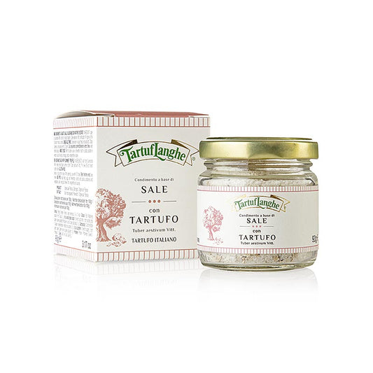 Tartuflanghe  Französisches Meersalz mit Sommertrüffel (tuber aestivum), 90 g