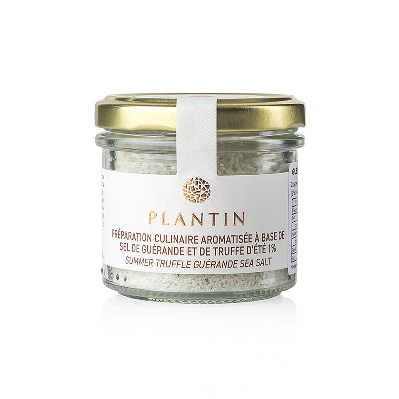 Trüffel-Salz, Guerande-Meersalz mit Sommertrüffel, Plantin, 100 g