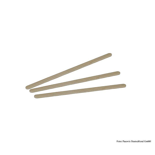 Einweg Naturesse Rührstäbchen, FSC Birke, ungehülst, 11,4cm, 10.000 St