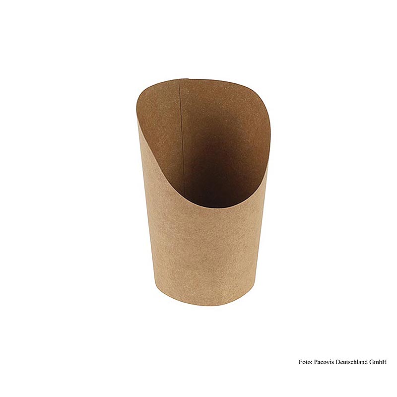 Gobelet jetable Naturesse Take Away Wrap, kraft/PLA, 480 ml, 8/6 x 14 cm, 50 pièces