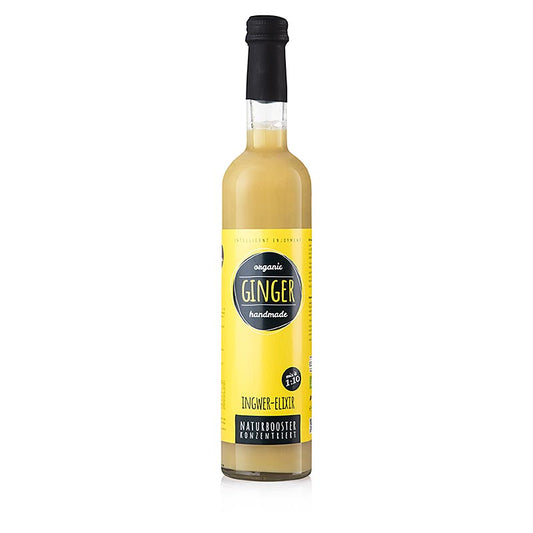 Ginger Elixir, extrait de gingembre, Obsthof Retter, BIO, 500 ml