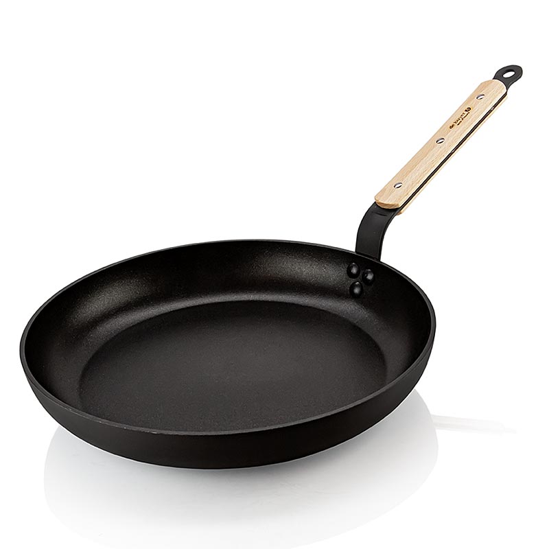 Poêle à frire deBUYER B Bois Choc, compatible induction, 32 cm (8780.32), 1 pièce