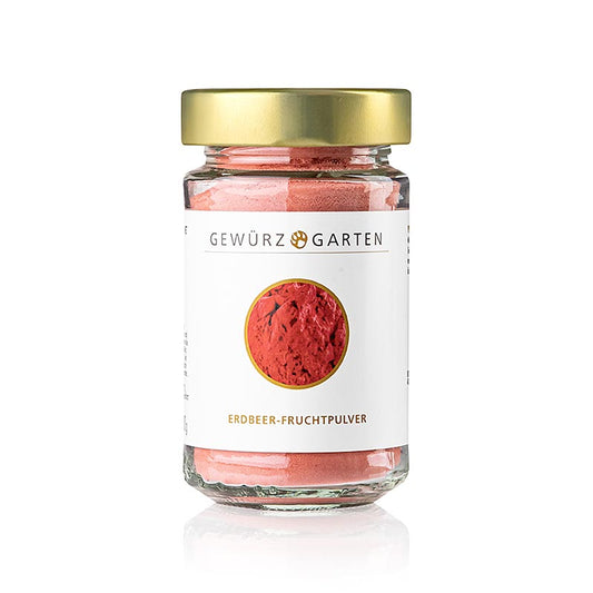 Gewürzgarten Erdbeer Fruchtpulver, sprühgetrocknet, 100 g
